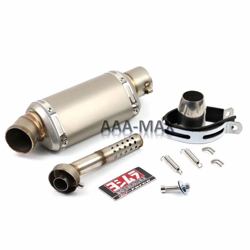 38-51MM Universal Yoshimura Motorcycle Exhaust Escape Muffler DB Killer Moto Pipe Motorbike 100cc-1000cc CRF230  ATV GP Scooter