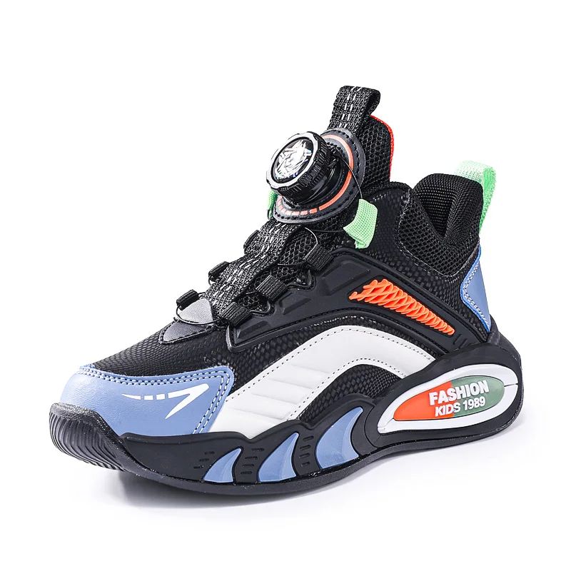 New Arrival Children Shoes Girls Boys Fashion Sneakers Comfortable Kids Sports Shoes Breathable Casual Leather Outdoor Shoe