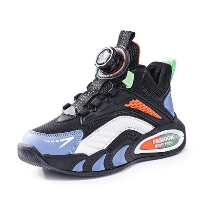 New Arrival Children Shoes Girls Boys Fashion Sneakers Comfortable Kids Sports Shoes Breathable Casual Leather Outdoor Shoe