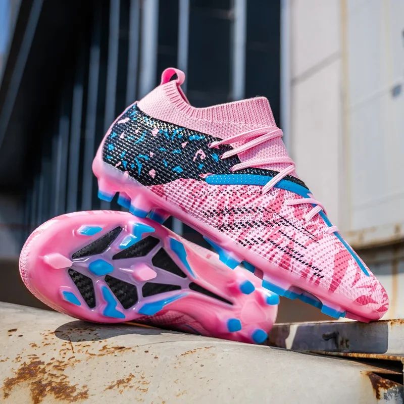 New Men TF/FG Soccer Shoes Society Original Grass Training Professional Cleats Football Boot Low Cut Top Quality Sneakers Casual