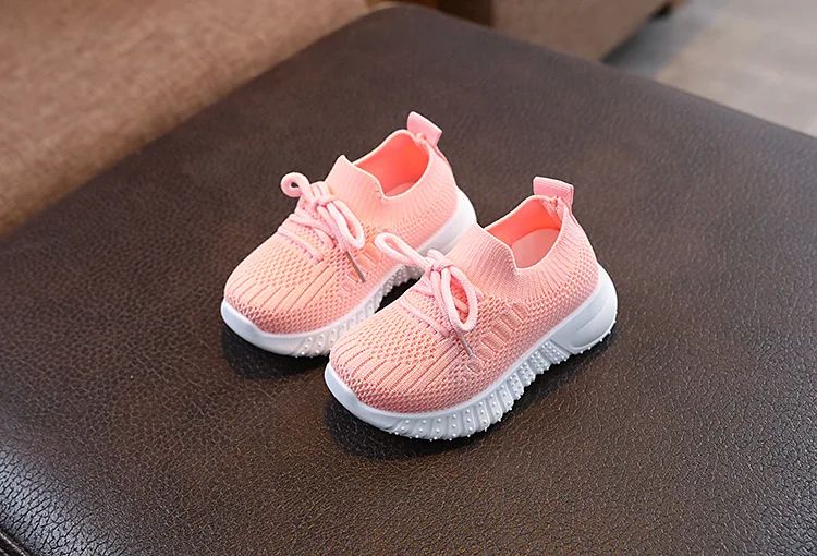 Children Sneakers Spring and Fall Casual Shoes Mesh Breathable Soft Bottom Kids Boys Girls Students Sport Running Tennis Shoes