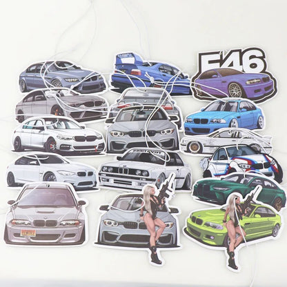 Perfume de Carro Pingente Aromatizador de Ar Interior Espelho Retrovisor Pingente para Decoração de Carro Acessórios Presente para Marido