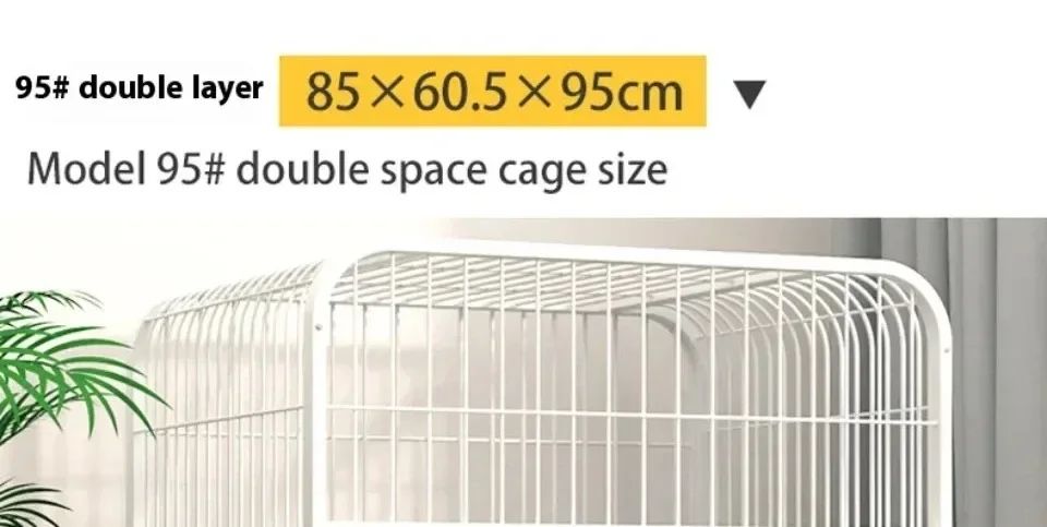Villa para Gatos de Dois Andares Interna Extra Grande Espaço Livre Gaiola para Pets Casa de Escalada para Gatinhos Villas para Gatos Castelo para Gatos com Banheiro Integrado