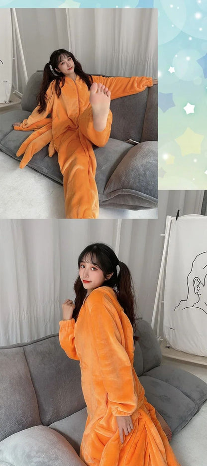 2025Anime Hokage Uzumaki Cosplay Kostuum voor volwassenen, Kurama Kyuubi Kigurumi Unisex Pyjama's, Glutnel Jumpsuit,