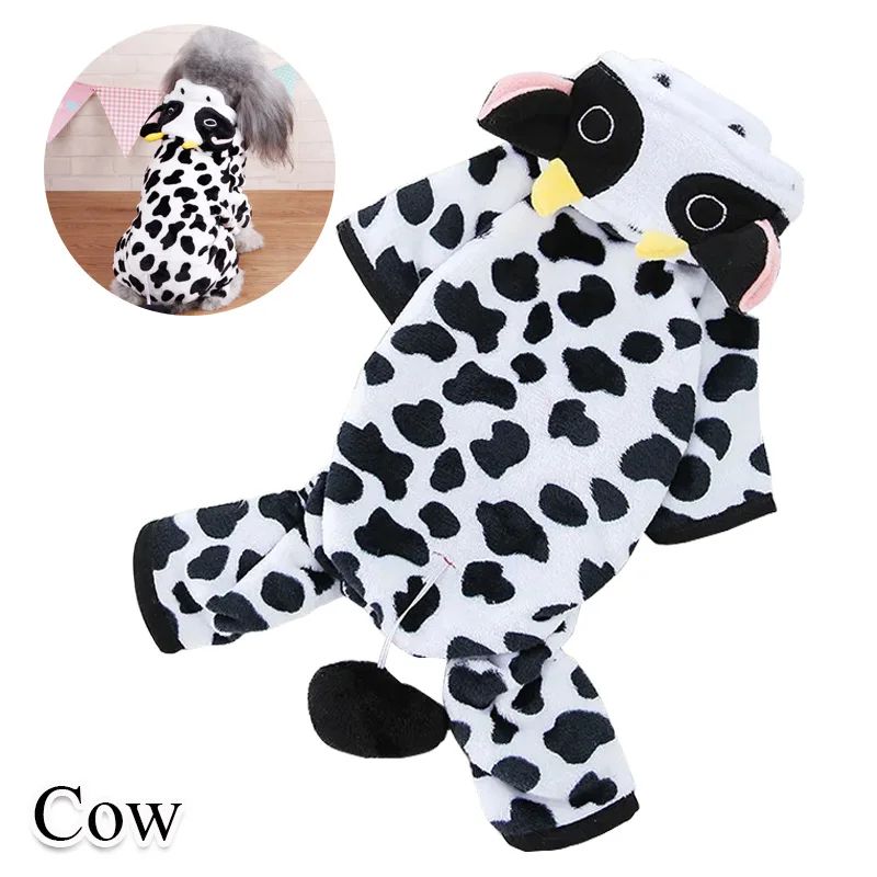 Fantasia de Cosplay de Coral Fleece para Pet Roupas para Cães Pequenos Filhotes Gatos Fantasia de Chihuahua Yorkshire Casaco
