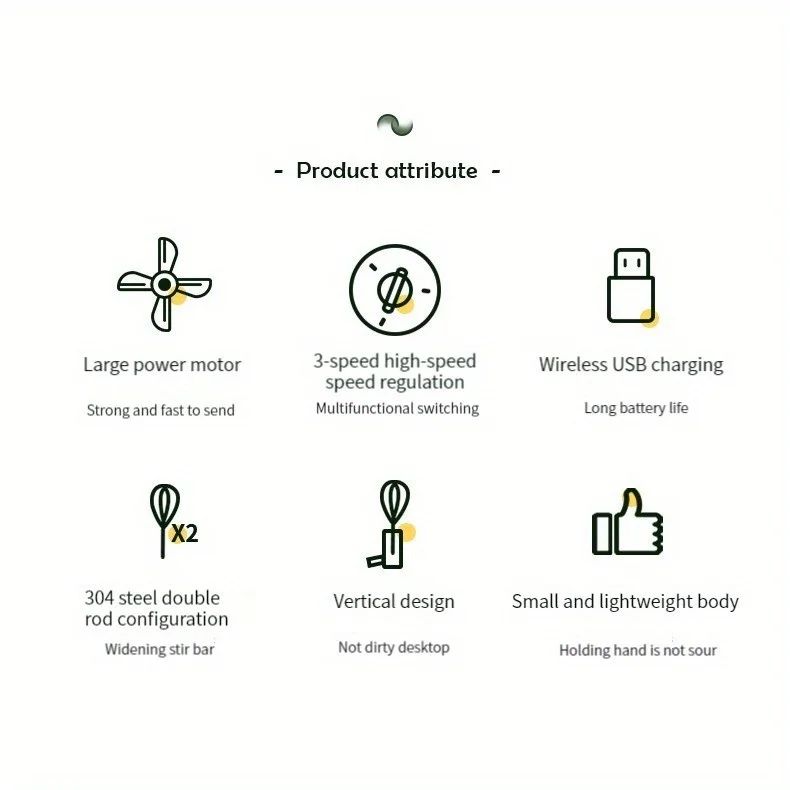 Mixer de Alimentos Elétrico Portátil Sem Fio Batedor de Ovos Automático Batedor de Manteiga Creme Vertical Misturador de Mão Sem Fio para Cozinha