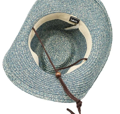 Western Cowboy Hat Summer UV Protection Unisex Vintage Sun Hat for Outdoor Travel Riding New