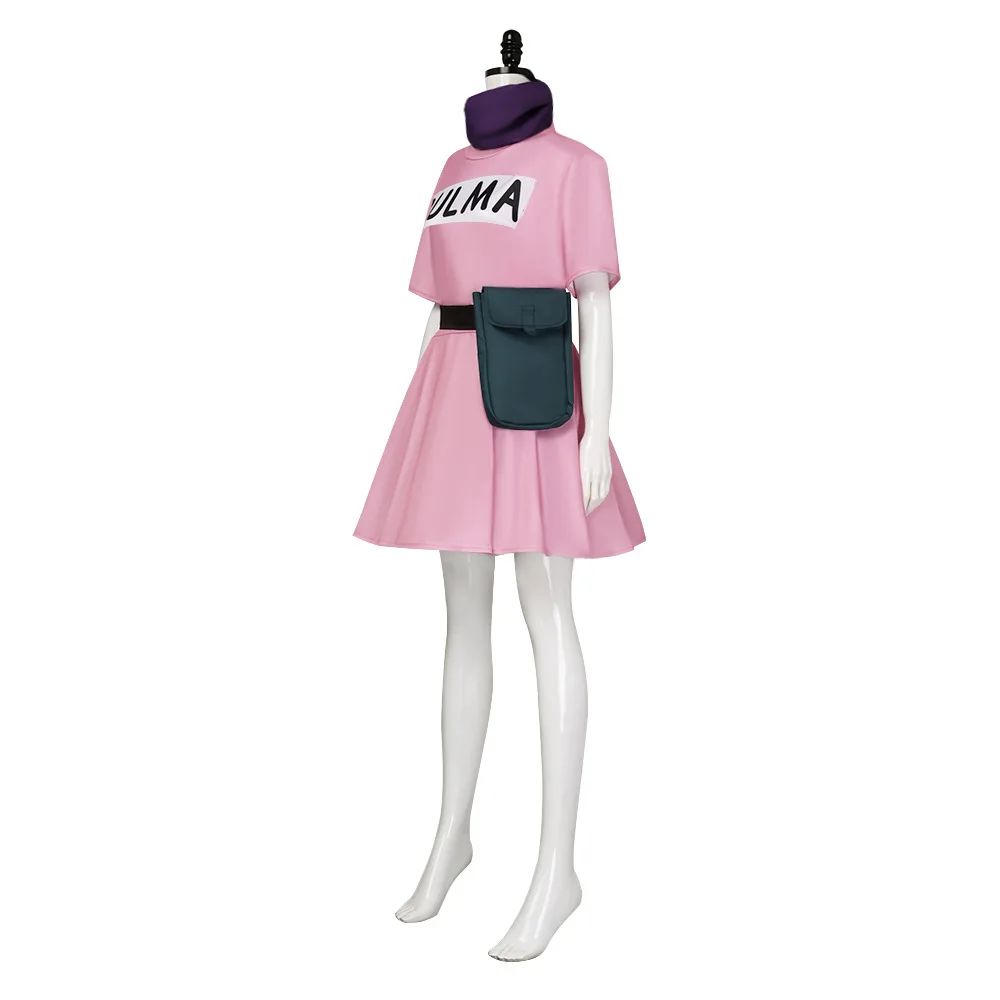 Japanese anime cosplay costume Bulma costume live-action roleplay convention cosplay dress