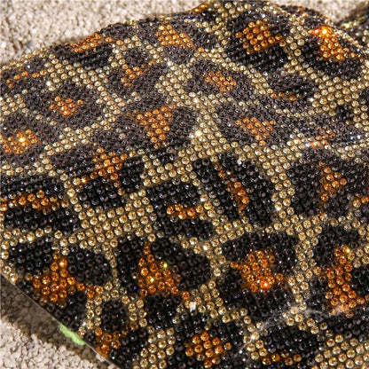 Halter Jewelled Sequins Diamond Bikini Women Swimsuit Female Swimwear Two Pieces Bikini Set Mini Micro Bathing Suit Swim Lady