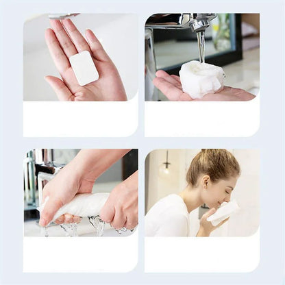 Bath Towels Compressed Spa Tissues/Wipes Bathroom Accessories Microfiber Beach Compact Towel Disposable Home Mini Flat Hotel