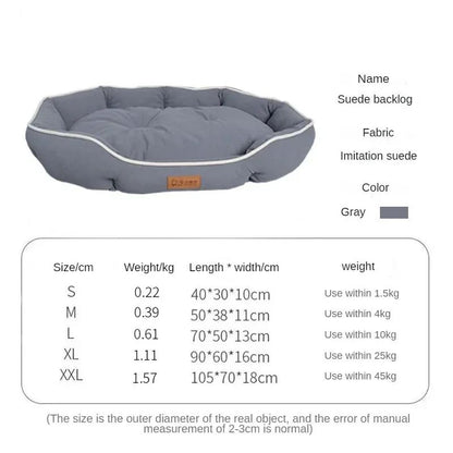 Winter Dog Sofa Big Bed Pets Dogs Accessories Small Breeds Accessory Bedding Pet Supplies Cushions Mat Bad Blanket Cushion