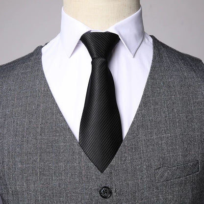 Traje De Hombre Elegante (Blazer+Vest+Pants) Men's Fashion Business Casual Slim Fit Wedding Business Suit Elegant Man Suit 6XL