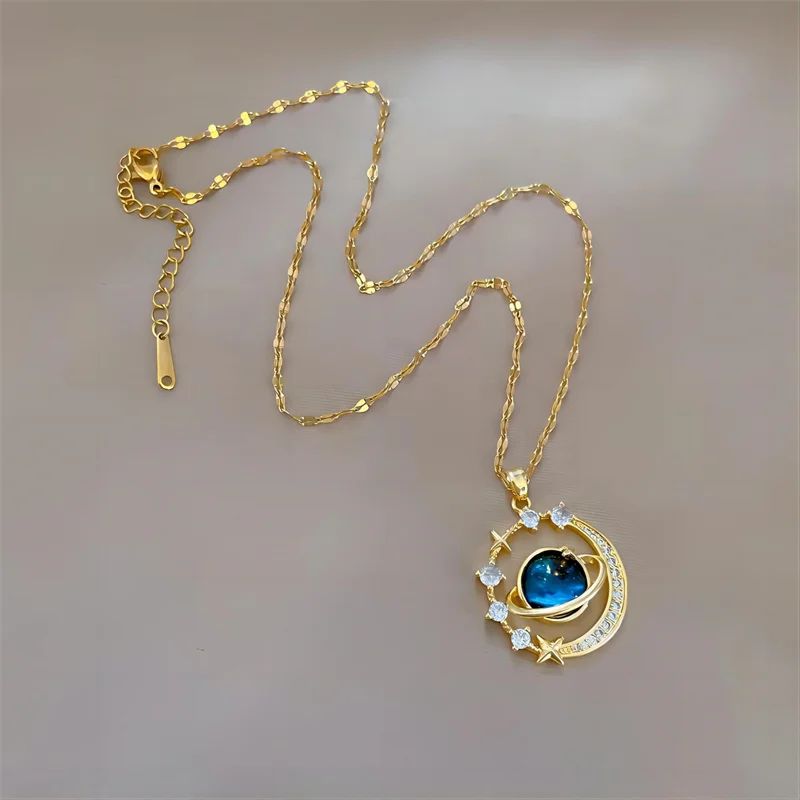 Colares Para Mulher Colar Delicado e Belo de Pingente Estrelado com Zircônia Micro-Incrustada Pingentes de Luxo ?????