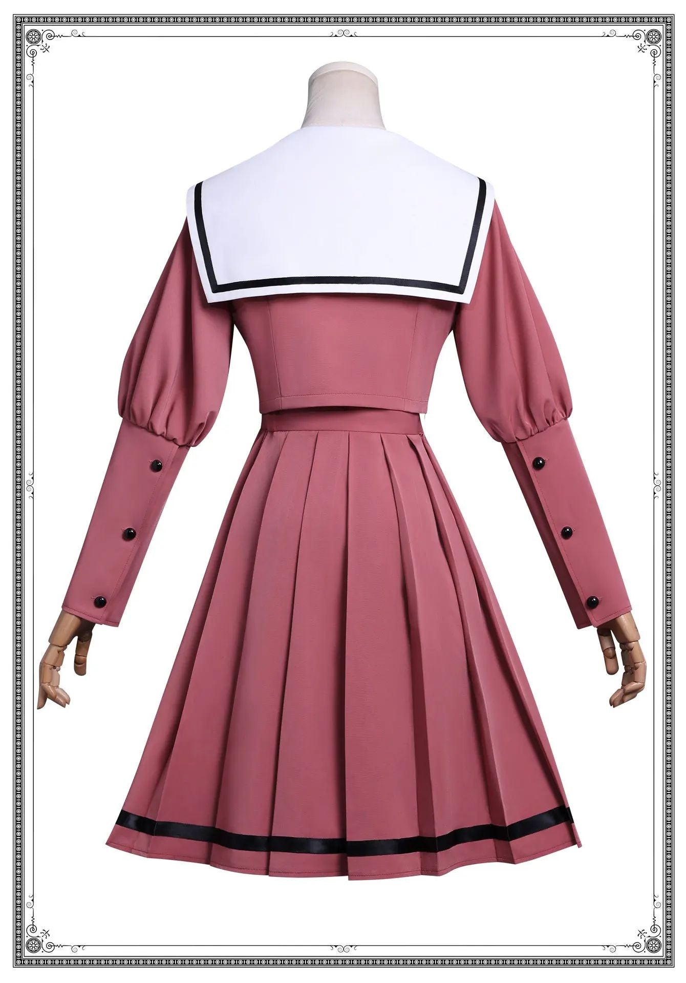 2026Fragrant flowers bloom in a majestic manner, cosplay by Kaoru Ran and Kaoru Kuri, school uniform, daily outfit, and clothing