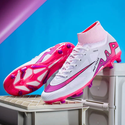 Men Football Shoes TF/FG Society Cleats Indoor Soccer Shoes Professional Football Field Boots Fast Unisex Sneaker Top Quality