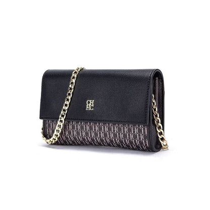 Exquisite Craftsmanship Women's Crossbody Bag Light Luxury Design Chain Bag Letter Elements Color Blocked Women's Chain Bag