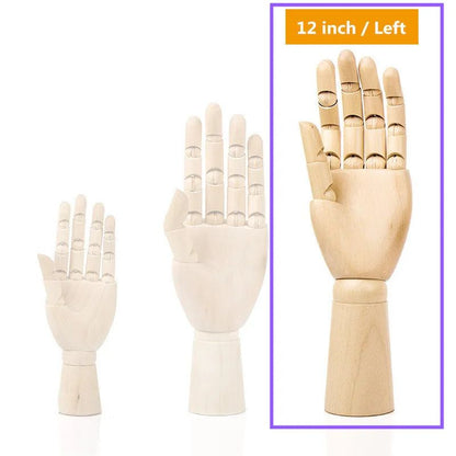 Wooden Hand Body Draw Action Toys Drawing Sketch Mannequin Model Movable Limbs Figures Home Decor Artist Models Jointed Doll