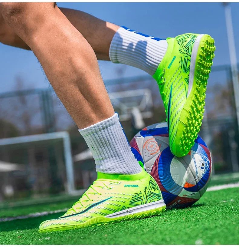 TF/FG Men Soccer Shoes Society Professional Football Field Boots Original Comfortable Top Quality Cleats Football Shoes Tenis