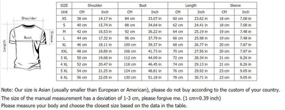 Oversized Harajuku Skull Print T-Shirt Summer Muscle Men's Sports Personality Short Sleeve Outdoor Stretch Quick Dry O-Neck Top