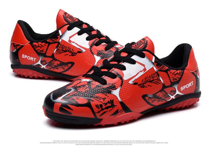 Professional Kids Soccer Shoes Men Original Football Shoes Indoor Society Cleats Football Field Boots TF/AG Fast Match Sneaker