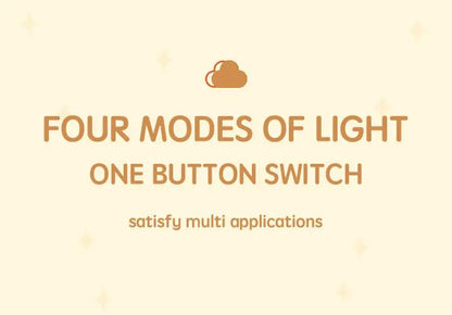 Cloud Night Light Mini USB Rechargeable Adorable Cloud Shape LED NightLight For Bedroom Baby Children Creative Gift Bedside Lamp