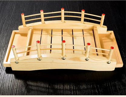 Cozinha Japonesa De Madeira Barcos De Sushi De Pinho Criativo Prato De Sushi Sashimi Mesa Decoração Ornamento