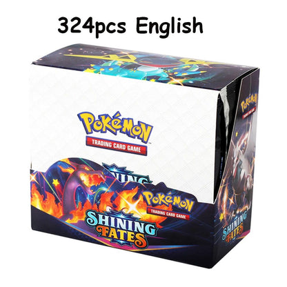 ?Mais Recente 324 Peças Cartas Pokémon Sol & Lua XY Evoluções Caixa de Booster Pokémon Brinquedo de Cartas Colecionáveis para Crianças?