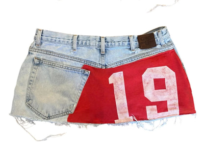 Harajuku Vintage Letter Mini Skirt Sexy Low Waist Hip Skirt Women's Y2K Summer New Gothic Casual Joker Spice Girls Street Wear