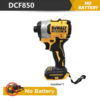 DEWALT DCF850 Parafusadeira de Impacto Elétrica 20V Sem Fio Sem Escova 3250RPM Chaves de fenda Ferramentas de Alto Torque Ferramentas Elétricas