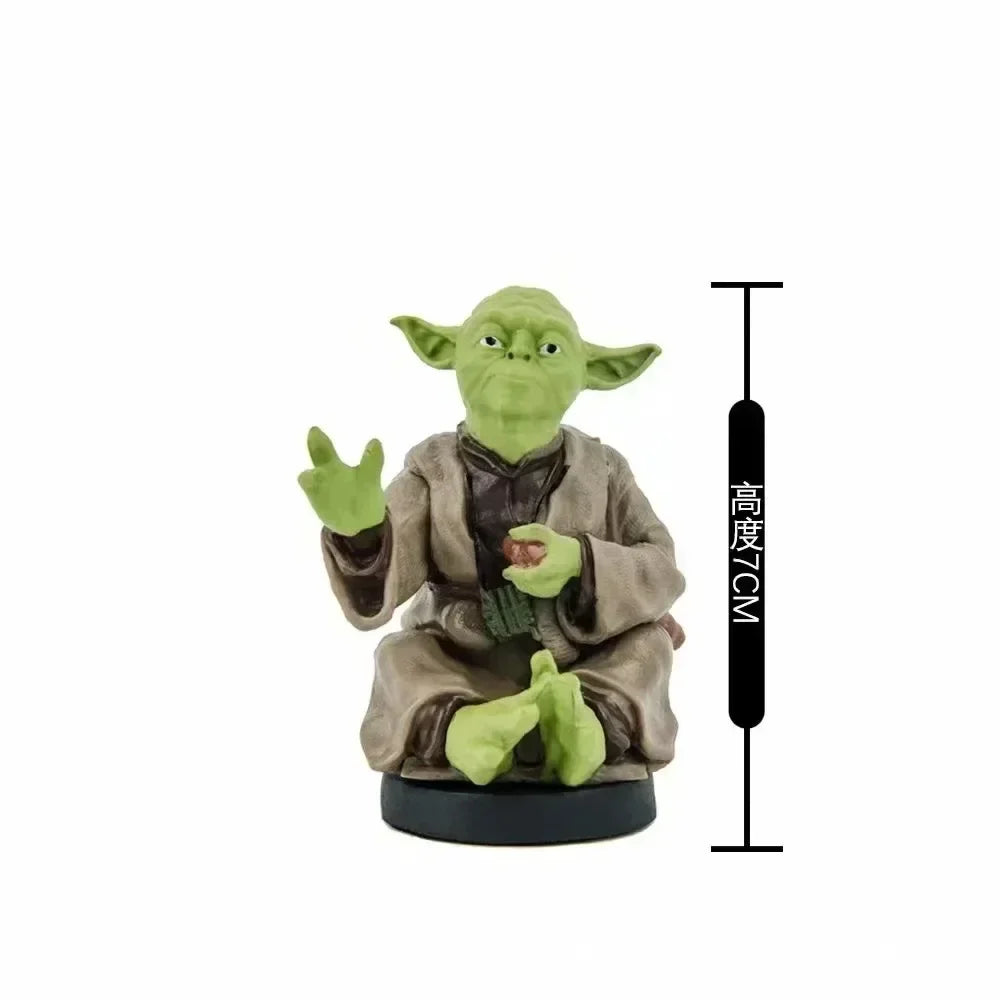 Lançamento 2026 Estátua Exclusiva Star Wars Mestre YODA 8cm Colecionável Brinquedo - Mais Vendido