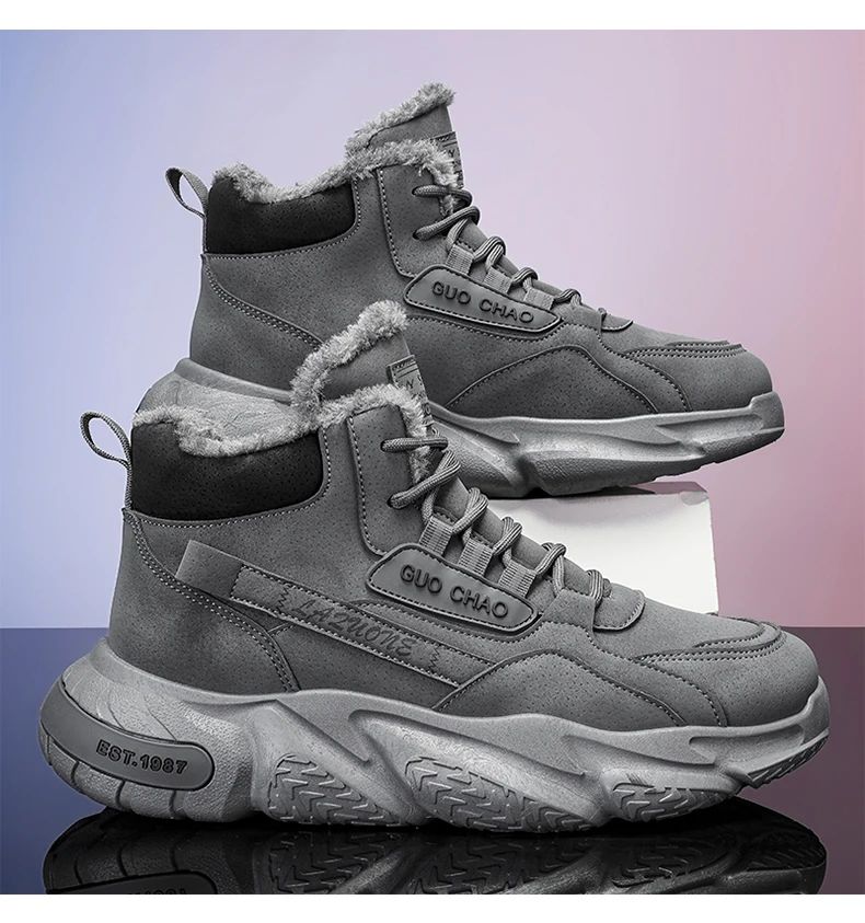 Winter Sport Shoes for Men Sports and Leisure Loafers Ankle Boots Casual Shoes Casual Sneaker Platform Sports Shoes Fashion New