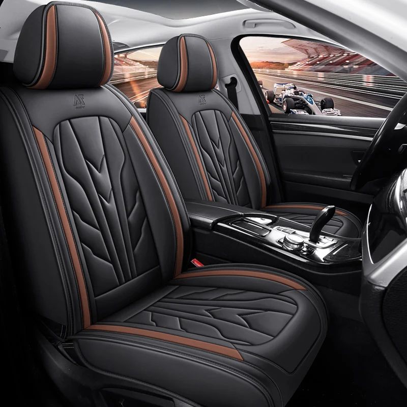 Full Coverage Pu Leather Car Seat Covers for Geely All Models Geometry C Atlas Coolray Emgrand EC7 Tugella Car Accessories
