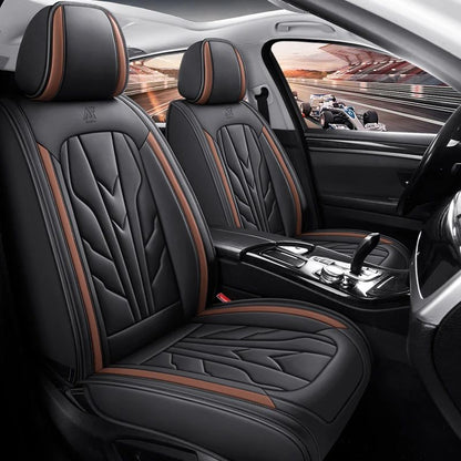 Full Coverage Pu Leather Car Seat Covers for Geely All Models Geometry C Atlas Coolray Emgrand EC7 Tugella Car Accessories