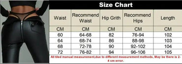 Winter Autumn Sexy Women PU Pants Black Fitness Slim High Waist Pencil Pants Zipper Streetwear Faux Leather Trousers for Women