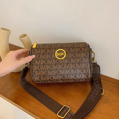 IMJK 22*14*11cm Women Shoulder Luxury Bags Designer Crossbody Chest Purses Handbag Women Clutch Travel tote Bag