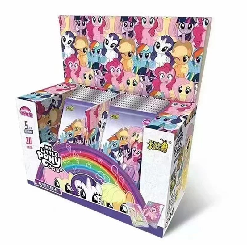 KAYOU Genuíno My Little Pony Card 40º Aniversário Edição Limitada Card Amizade Eterna Cartas Raras SC SGR Brinquedo de Presente Carta de Princesa