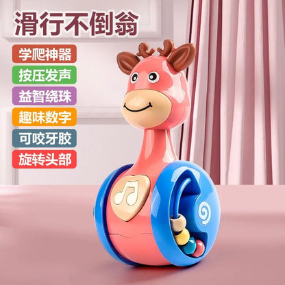 Brinquedos Roly-Poly para Bebês de 6 a 12 Meses, Brinquedos Gangorra para Meninos e Meninas - Perfeito para Aprender a Engatinhar e Educação Infantil