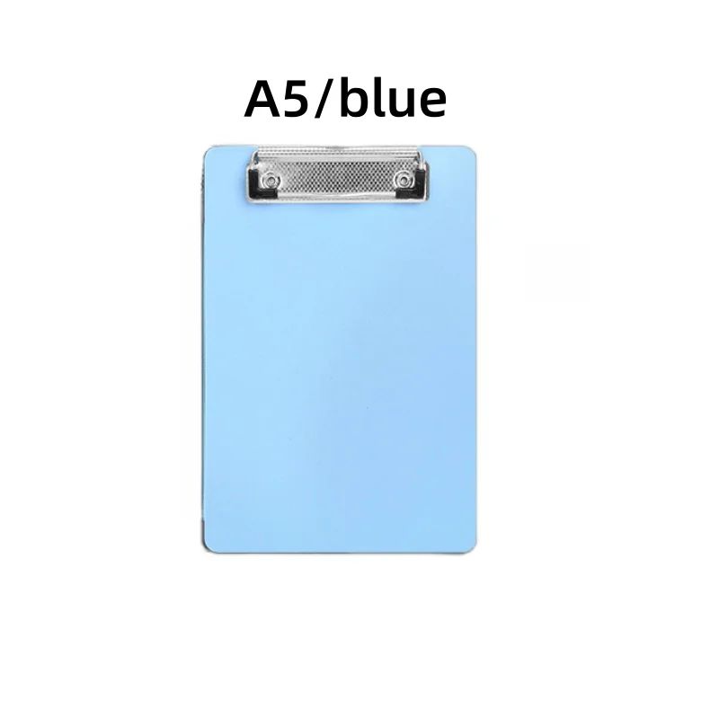 Simple A5 Bill Clipboard Memo Pad Clip Board Loose-leaf Notebook File Writing Pad Clamps Paper Holder Office School Supplies