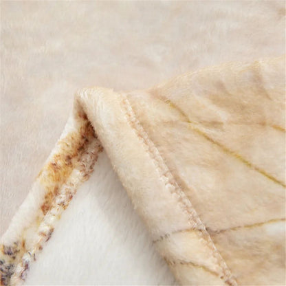 ?Tactical Rifle Print Flannel Blanket - Reversible Military-Inspired Design for Outdoor Enthusiasts Durable Warmth & Bold Style?