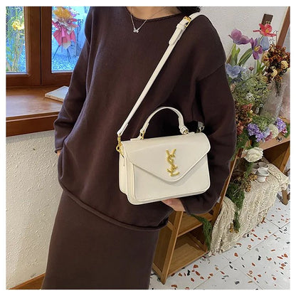 2025 New Retro Small Square Bag Leisure Bag Single Shoulder Crossbody Bag Versatile Commuter Postman Bag