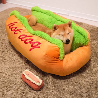 Cama para Animais de Estimação Casinha Cachorro Quente Sofá-Cama Canil Tapete Fibra Macia Cão Filhote Quente Removível Lavável Waterlon para Gatos