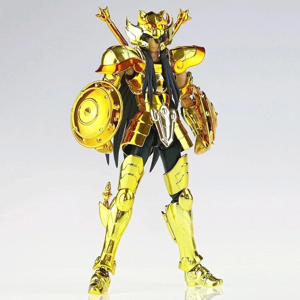 EM ESTOQUE CS Modelo Saint Seiya Myth Cloth EX Sagitário Aiolos/Capricórnio Shura/Gêmeos Saga/Libra Dohko Boneco de Ação