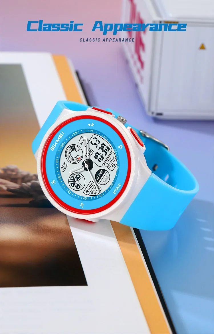 SKMEI 2346 Wristwatches Clock Horloges Mannen Fashion Digital Electronic Watch Casual Sports Watches For Men Women Waterproof