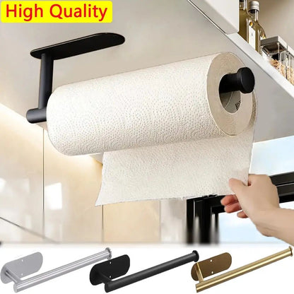 Kitchen paper towel holder / napkin holder, adhesive hook, toilet paper holder, cabinet and bathroom accessories