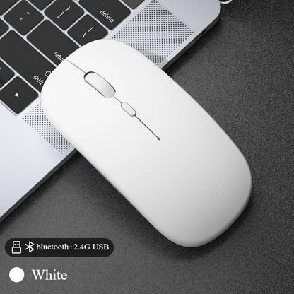 Mouse sem fio para notebook PC Bluetooth recarregável mouses de computador silenciosos mouse USB ergonômico para jogos para Xiaomi Pad