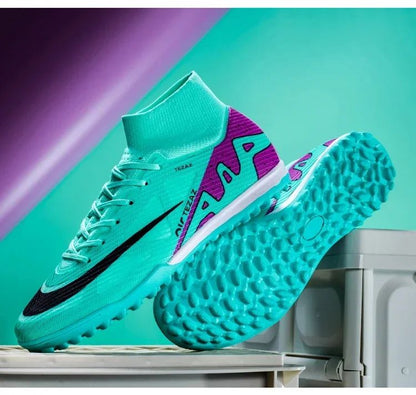 Men Football Shoes TF/FG Society Cleats Indoor Soccer Shoes Professional Football Field Boots Fast Unisex Sneaker Top Quality