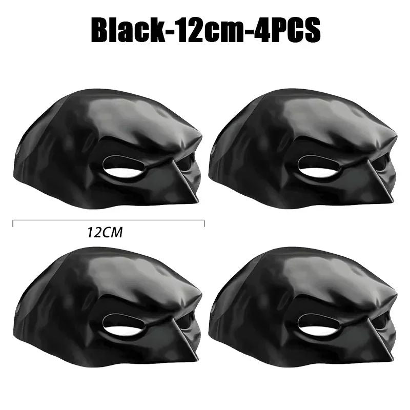 2026-Bat Cat Avenger Mask Black Matte Bat Mask Superhero Pet Toys Cat Bat Pet Man Mask for Cat and Dogs Spooky Make-up Party Toy