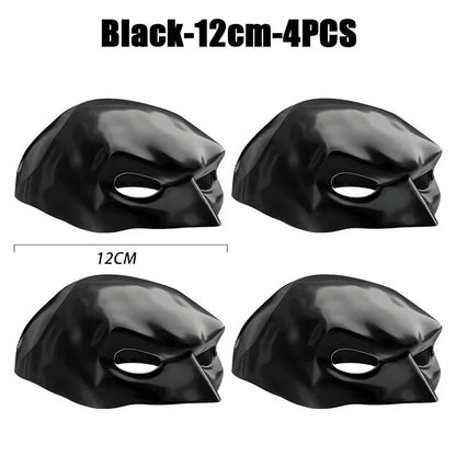 2026-Bat Cat Avenger Mask Black Matte Bat Mask Superhero Pet Toys Cat Bat Pet Man Mask for Cat and Dogs Spooky Make-up Party Toy