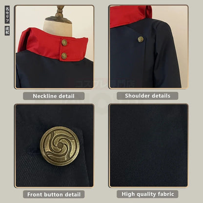 Halloween Holoun Jujutsu Jjk Manga Anime Itadori Yuji Cosplay Kostuum Pruik Jasje Broek Uniform Rose Net Synthetische