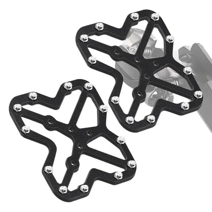 "Self-Locking Bike Pedals Quick Release for MTB/Road Bike, Lock Shoe Conversion Flat Pedals Cycling Accessories (Universal Fit)";;VERDADEIRO;;"L-2pcs